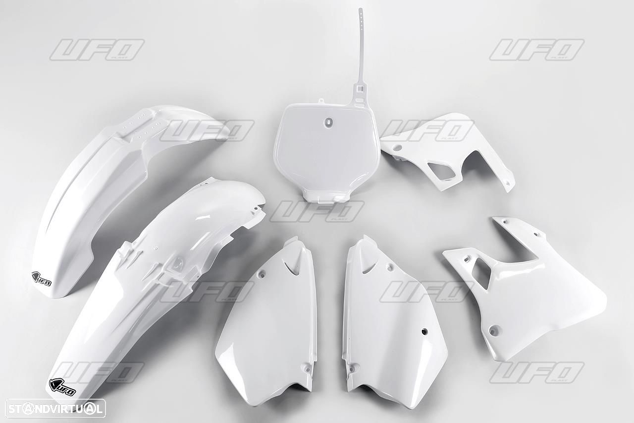 kit plasticos ufo branco yamaha yz 125 / 250 - 1