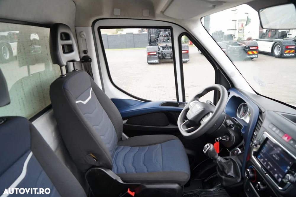 Iveco DAILY 35-NP / GNC / CONTAINER / MANUAL / PALFINGER LIFT - 750 KG / 2020 - 26