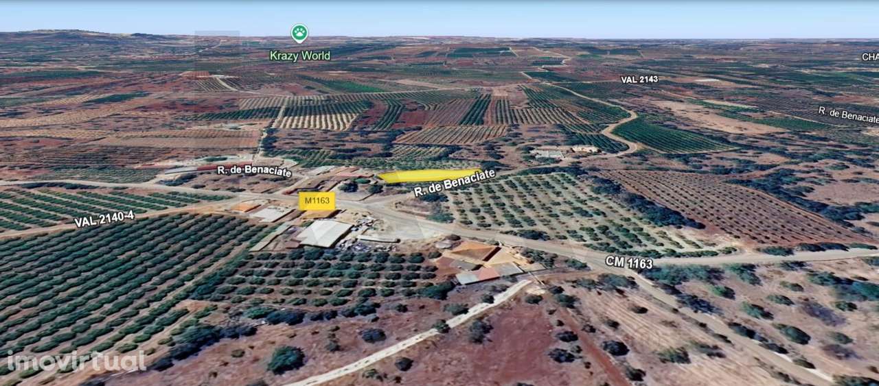 Terreno C/ Projeto de Construção Aprovado em Benaciate - Silves - Grande imagem: 5/11