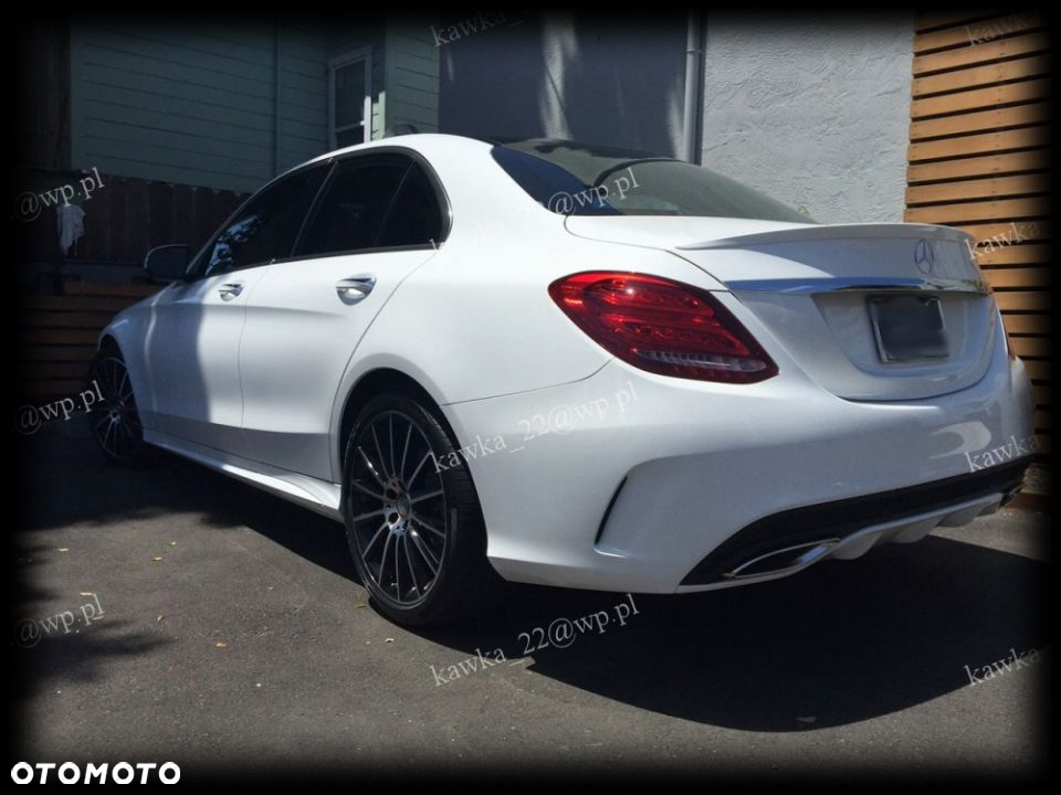 MERCEDES W205 SPOILER AMG LOTKA NA KLAPĘ PODKŁAD!! - 10