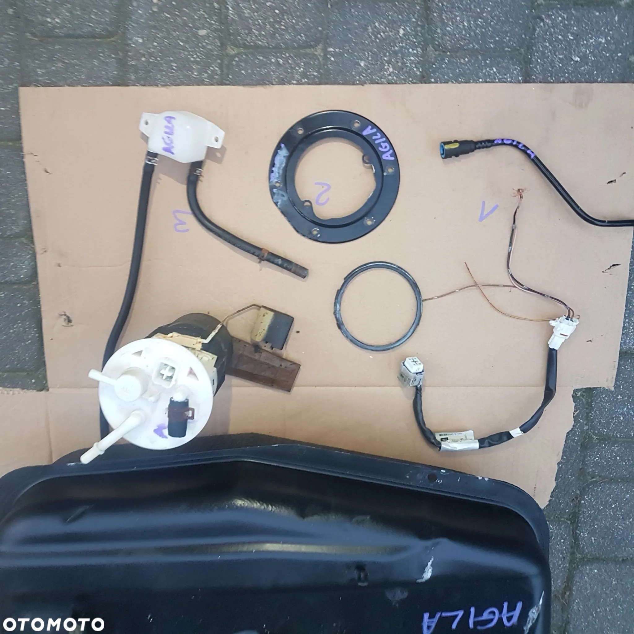 przewód pompy paliwa kostka uszczelka zbiorniczek  ciśnienia opel agila corsa c combo agilla - 10