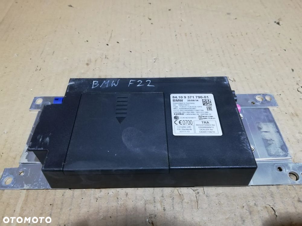 BMW F10 F20 F22 F30 Moduł Telematik 9371790 - 1