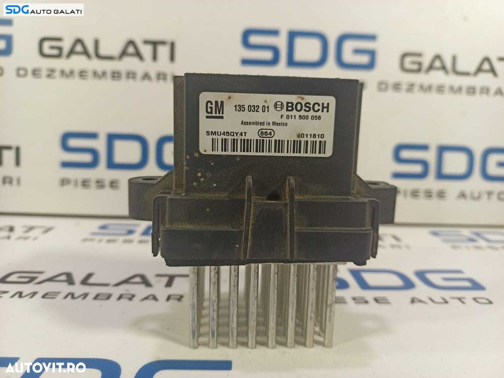 Releu Rezistenta Trepte Ventilator Aeroterma Bord Opel Insignia A 2008 - 2017 Cod 13503201 [L1437] - 1