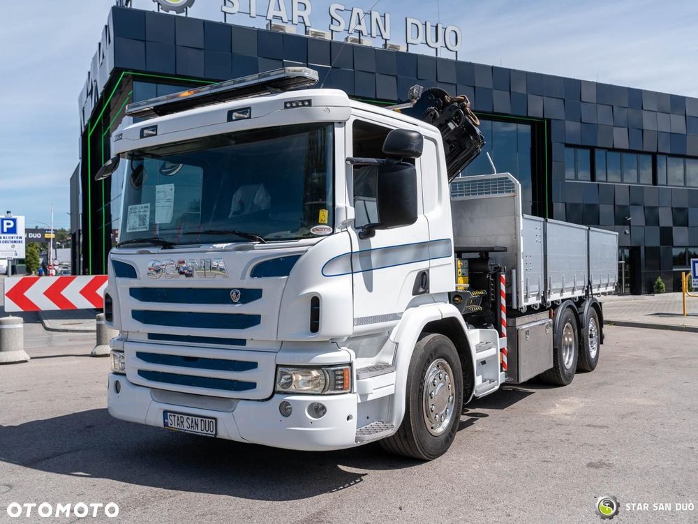 Scania P320 6x2 Palfinger PK 18002 EH HDS Żuraw Wywrotka - 11