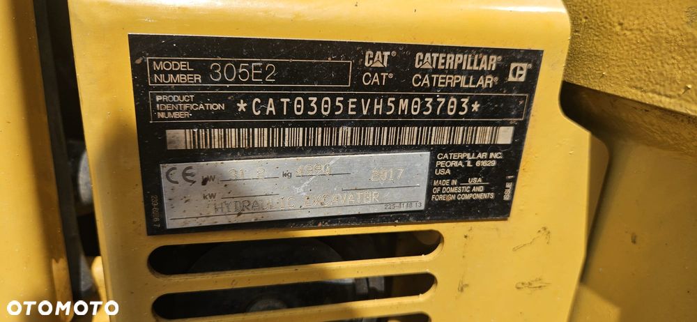 Caterpillar CAT 305E2 / 3 ŁYŻKI W ZESTAWIE / ŚWIEŻO SPROWADZONA - 16