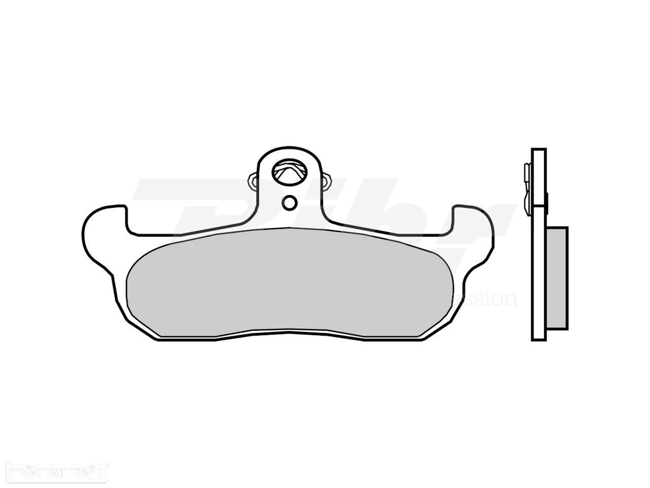 07bb0907 - pastilhas de travão orgânicas brembo 07bb0907 - 1
