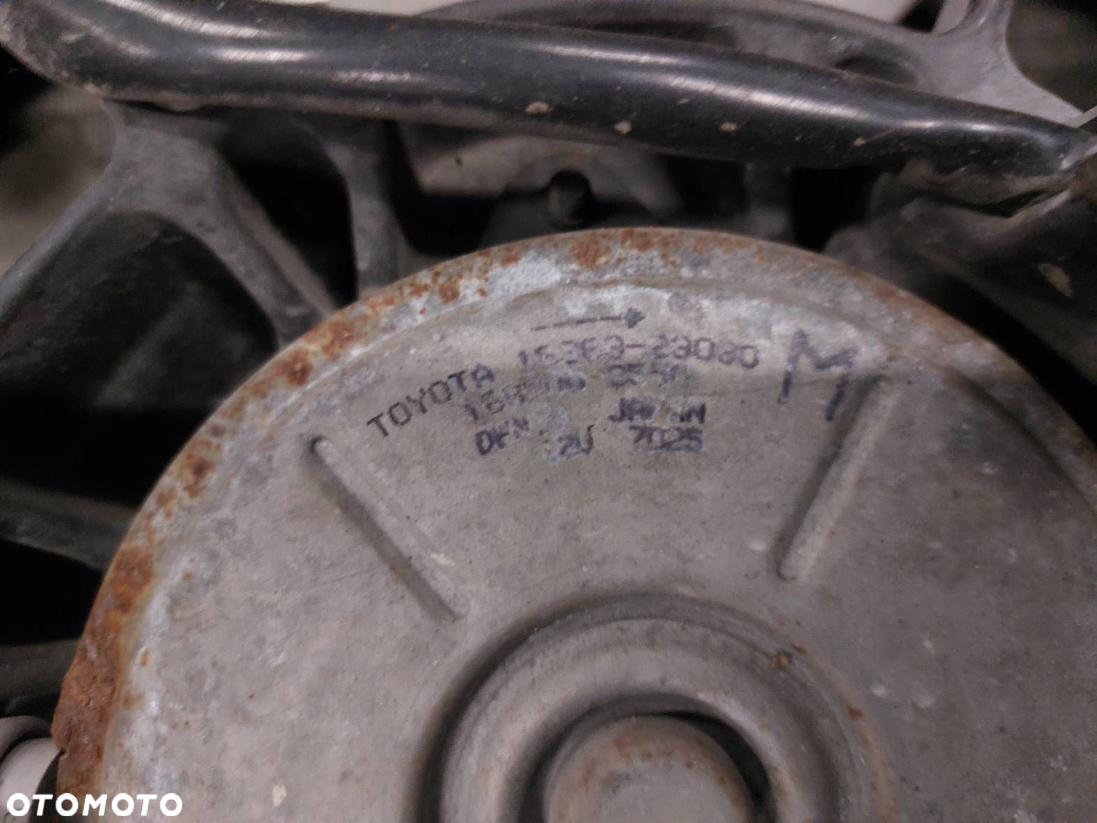 CHŁODNICE KOMPLET + WENTYLATOR TOYOTA COROLLA E12 2.0 D4D 122750-7356 - 2