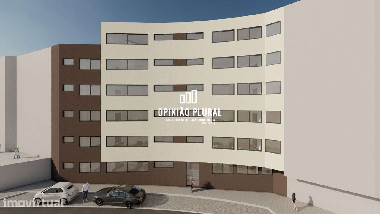 Elegante Apartamento T2 Moderno Novo à Venda em Vilar do Paraíso - Grande imagem: 5/15