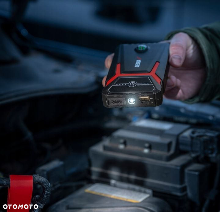 DEDRA URZĄDZENIE ROZRUCHOWE POWERBANK BOOSTER JUMP STARTER 8000mAH LATARKA - 12