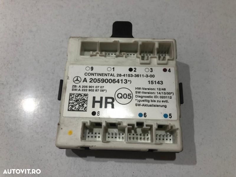Modul usa dreapta spate Mercedes C-Class (2014->) [W205] a2059006413 - 1