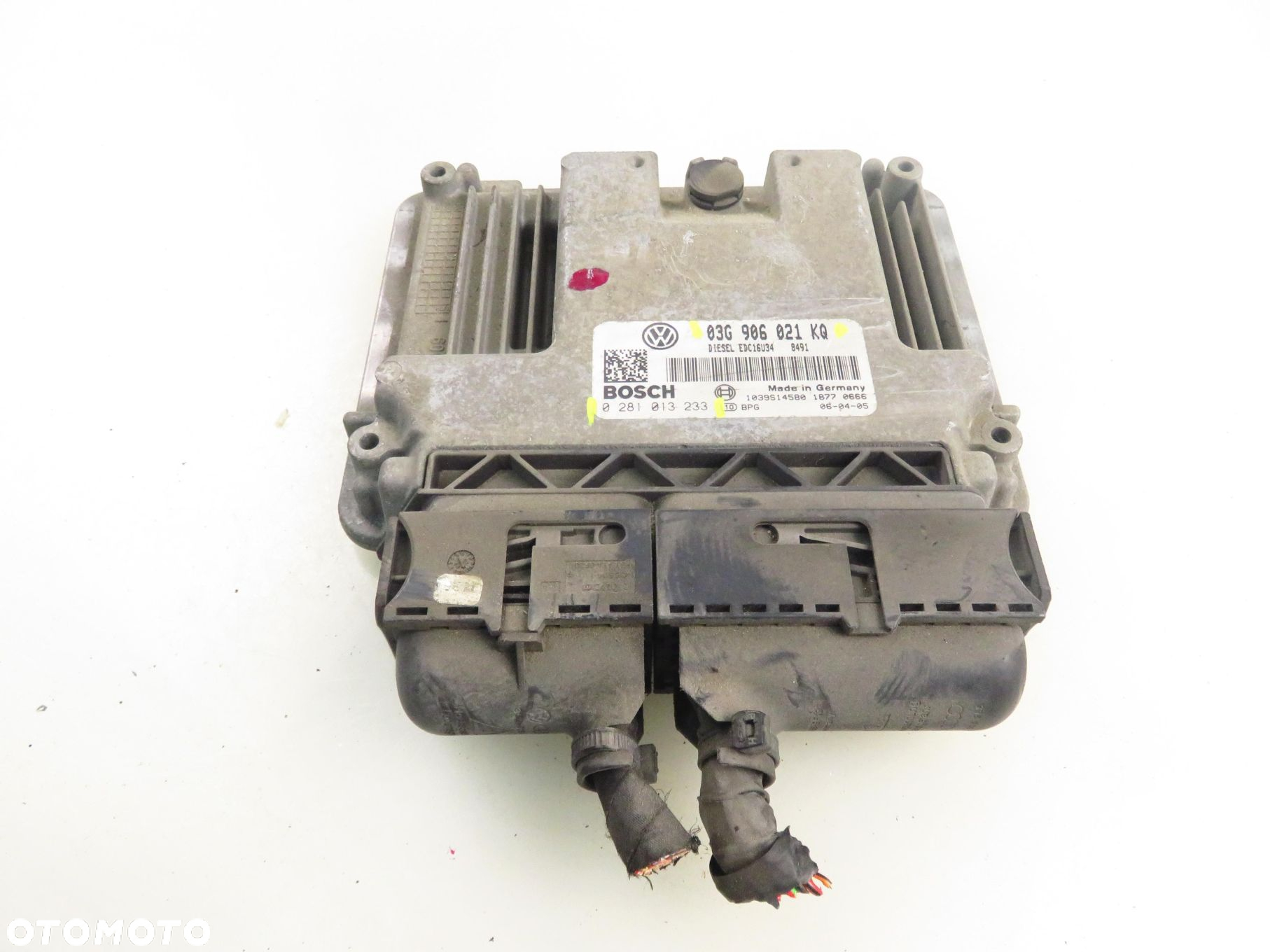 STEROWNIK VW GOLF PLUS (5M1, 521) 1.9 TDI 03G906021KQ 0281013233 - 9