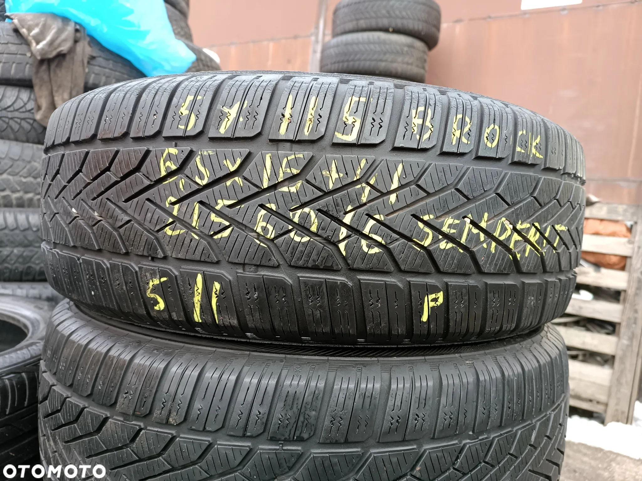 215/60R16 Opony Zimowe Zima DUNLOP WINTER SPORT 5 6-6,5mm 18r. SEMPERIT SPEED-GRIP 2 5mm Legnica ALU-RAD 215/60 - 9
