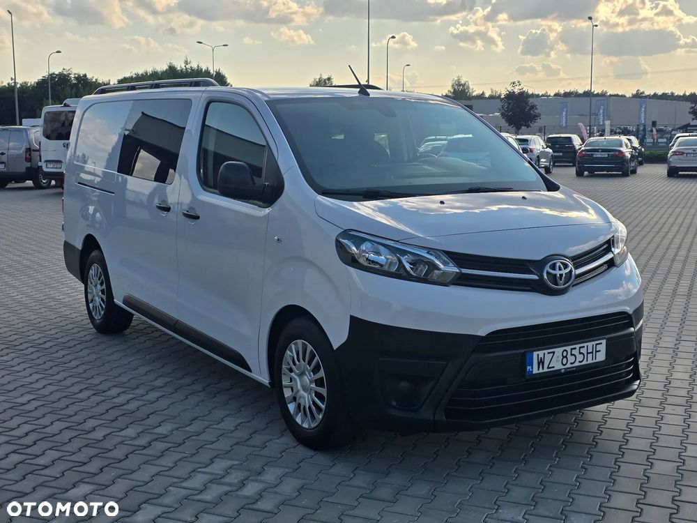 Toyota PROACE BRYGADOWY 6 OSOBOWY DOP. ŁADOWNOŚĆ: 1211kg 2.0 144 KM KRAJOWY 100% BEZWYPADKOWY I WŁAŚCICIEL MAŁY PRZEBIEG - 5