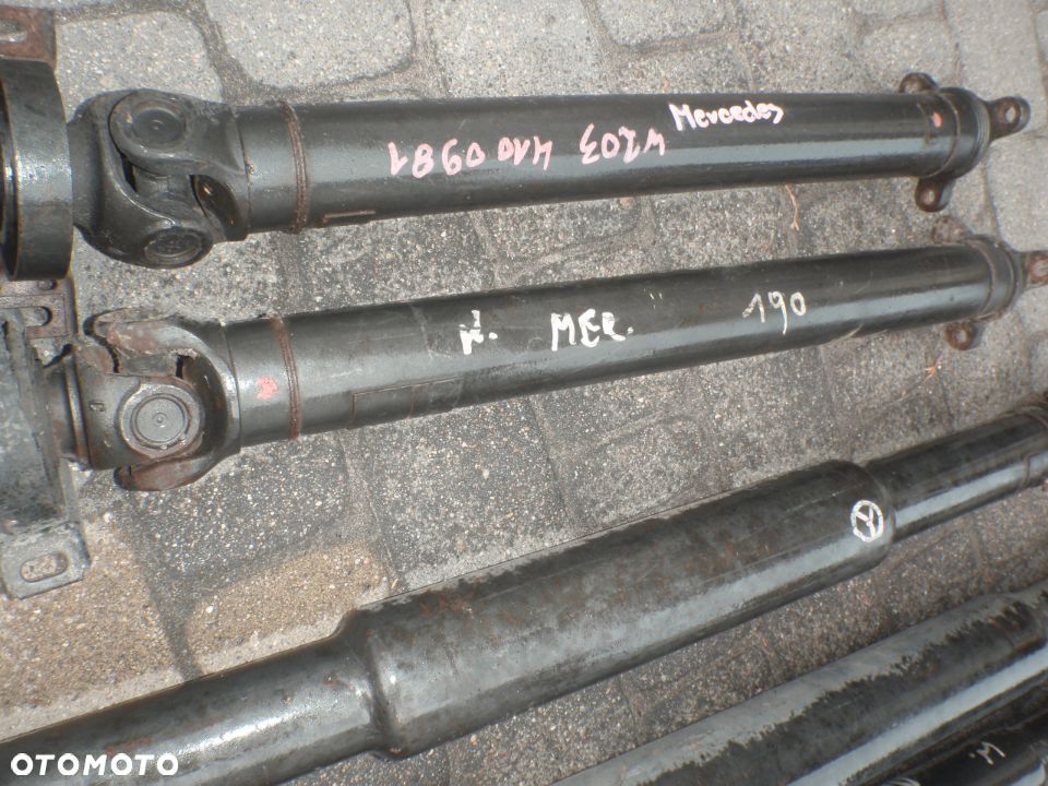 wał podpora wału tłumik drgań mercedes w124 w220 w201 benzyna diesel jak nowe - 9
