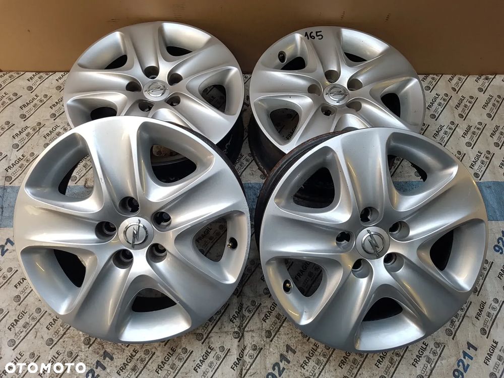 FELGI STALOWE+ KOŁPAKI  OPEL ASTRA H MERIVA B ZAFIRA B VECTRA C  5x110 6,5JX16 ET39 - 11