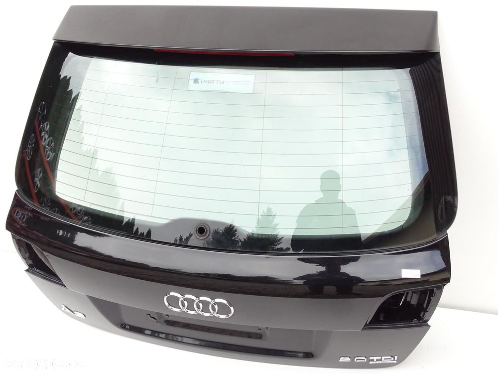 KLAPA TYŁ TYLNA BAGAŻNIKA + SZYBA LOTKA LY9B AUDI A3 8P 5D SPORTBACK S-LINE - 4