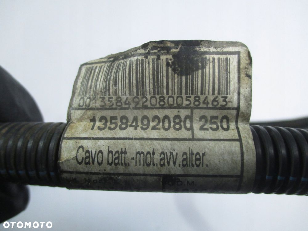 instalacja przewód masowy klema ducato boxer jumper 06- 1358492080 - 6