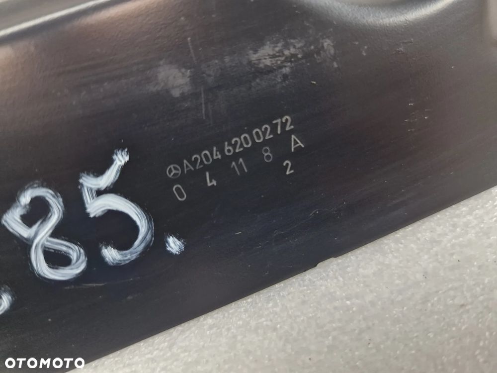 MERCEDES C-KLASSA W204 PAS PRZEDNI / WZMOCNIENIE GÓRNA CZĘŚĆ , NR A2046200272 , NR AUKCJI BEL285 - 6