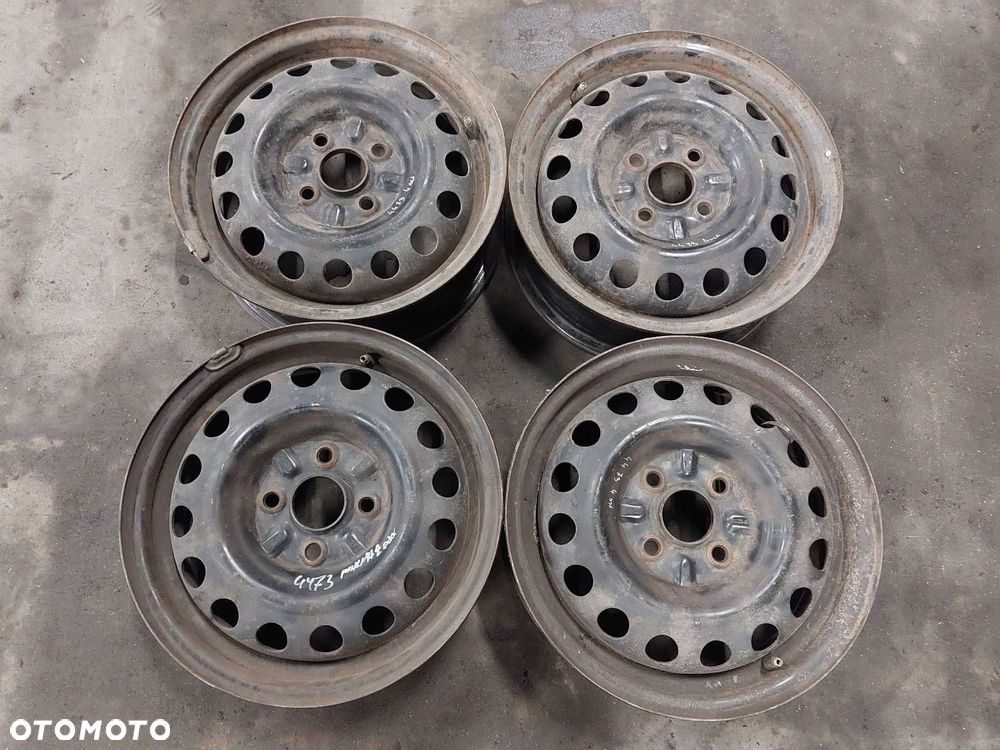 FELGA STALOWA 1 SZT 4X100 4,5Jx14 ET39 FI54,1 MAZDA 2 DE - 1