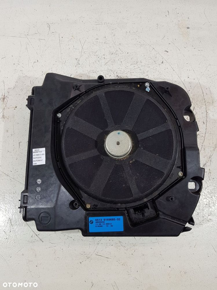 głośnik niskotonowy lewy 9169685 bmw f10 f11 lift eur - 1