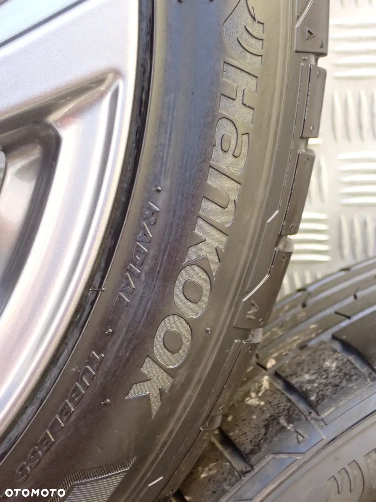 KOŁA FELGI ALUMINIOWE FORD  7JX17  ET 47,5  4X108  H1BJ-1007-D1A  H1BJ-1007-M1A Z OPONAMI LATO HANKOOK  205/45/17 - 11