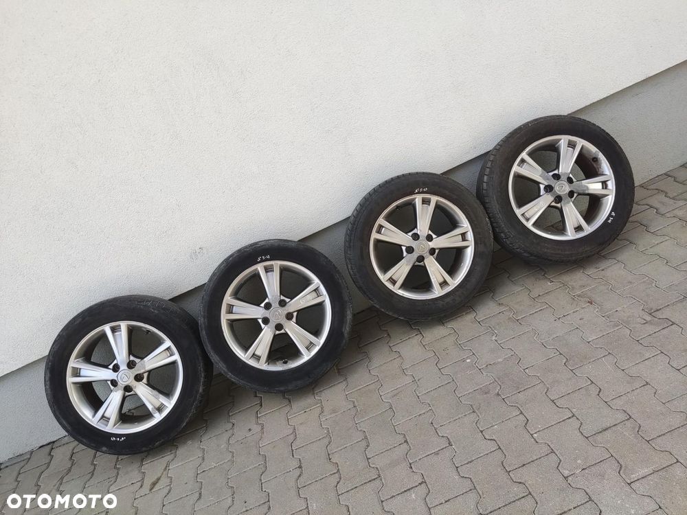 KOŁA OPONY FELGI ALUMINIOWE 18 LEXUS RX II 2003-2008 7J ET35 5X114,3 - 3