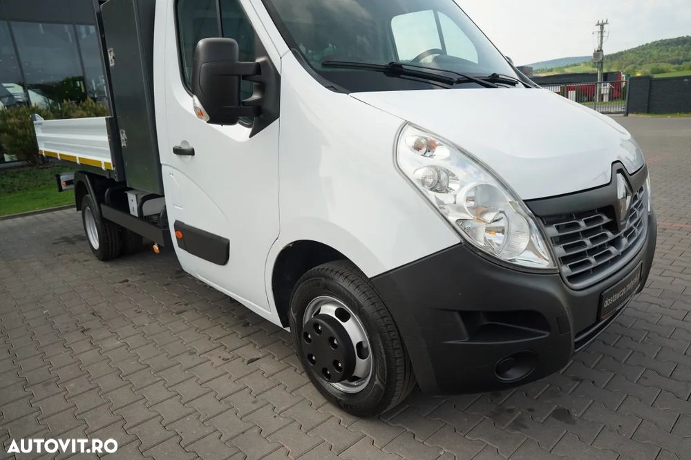 Renault MASTER / BASCULATOR / DUBLU / MANUAL / 3 LOCURI / - 20