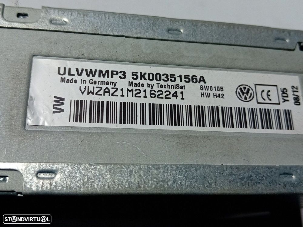 Rádio / auto-rádio VOLKSWAGEN Caddy III Kombi (2KB, 2KJ, 2CB, 2CJ) - 5