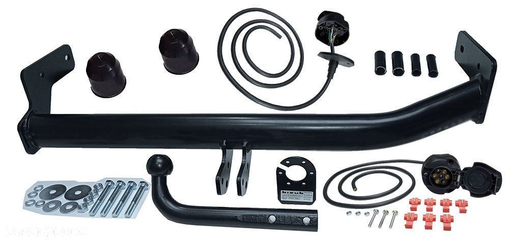 CHEVROLET CAPTIVA + FACELIFT FL 2006-2018 HAK HOLOWNICZY + WIĄZKA + ADAPTER 7PIN/13P + GNIAZDO - 1