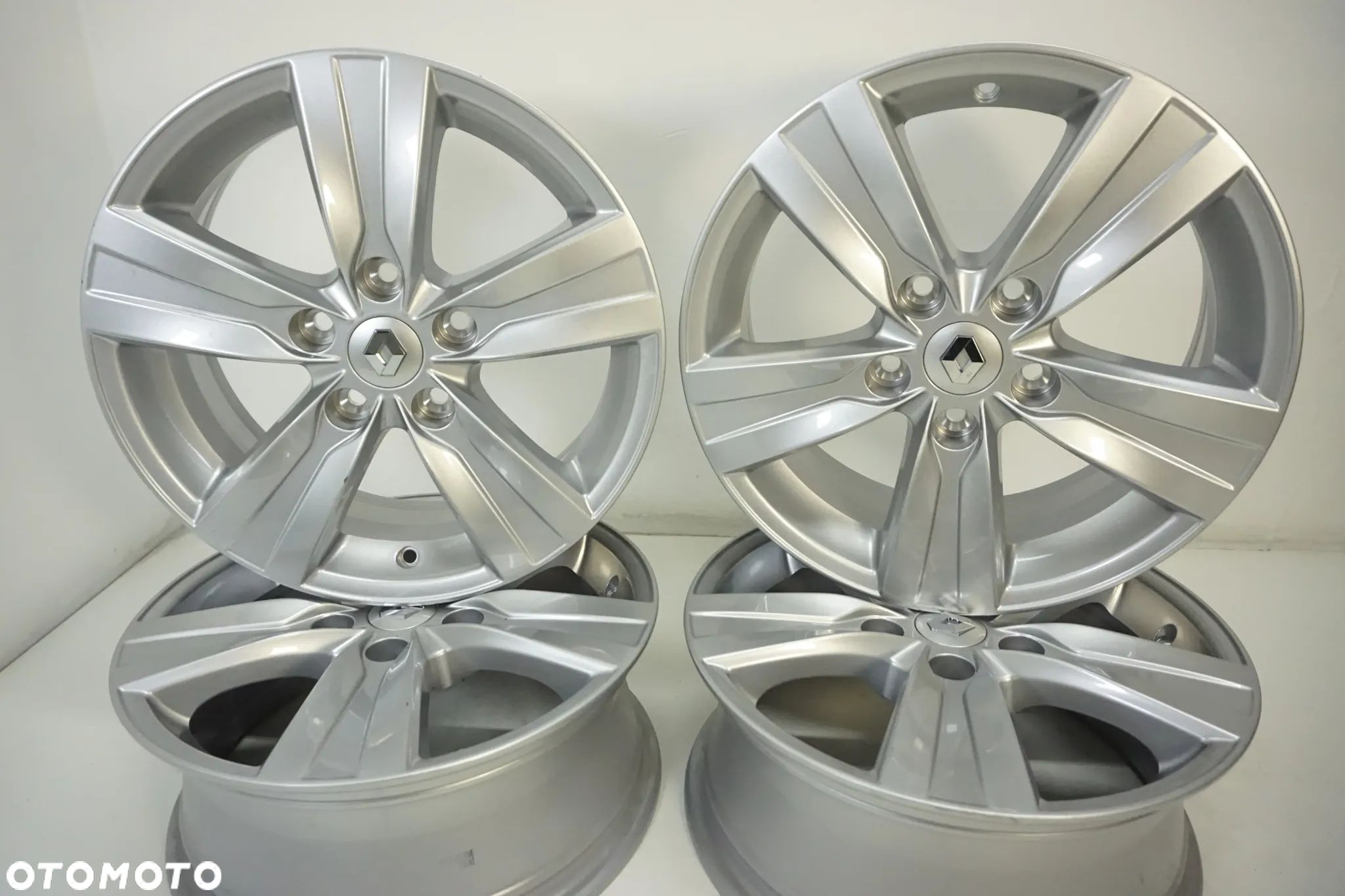 Felgi Aluminiowe  16 RENAULT TALISMAN CAPTUR II ARCANA KADJAR KOLEOS LAGUNA III SCENIC MEGANE 4 ZOE CAPTUR II ZOE MERCEDES CITAN 5X114,3 ET41 ORYGINAŁ - 1