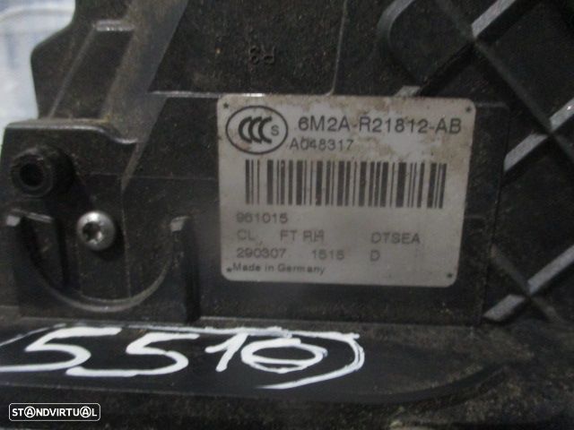 Fecho 6M2AR21812AB FORD MONDEO 4 2007 2.0TDCI 140CV 4P CINZA FD 6 PINOS - 5