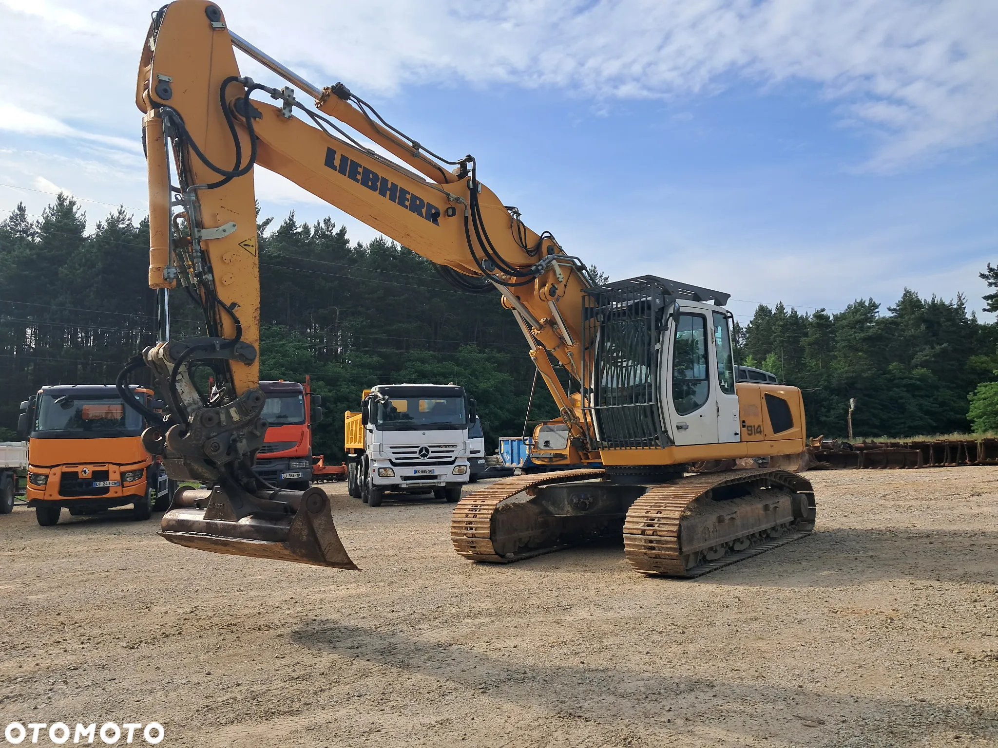 Liebherr R914C   Koparka Gąsienicowa Likufix - 3