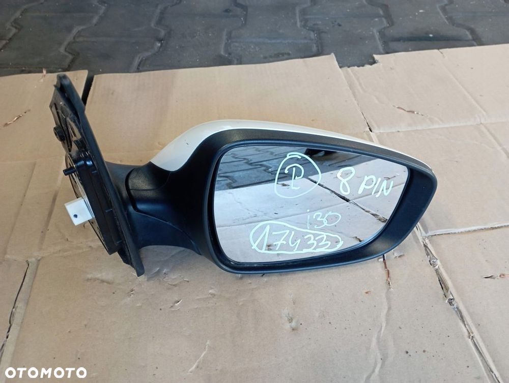 HYUNDAI I30 II 2 LUSTERKO PRAWE 8 PIN EUROPA 87620-A6050 - 1