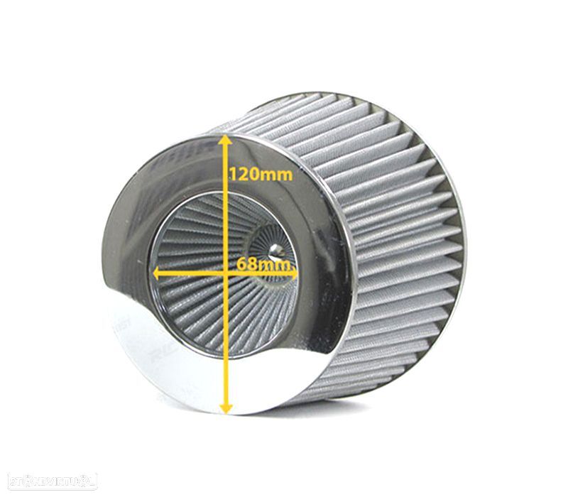 FILTRO ADMISSÃO DIRECTA UNIVERSAL COM ADAPTADORES VERMELHO - 4