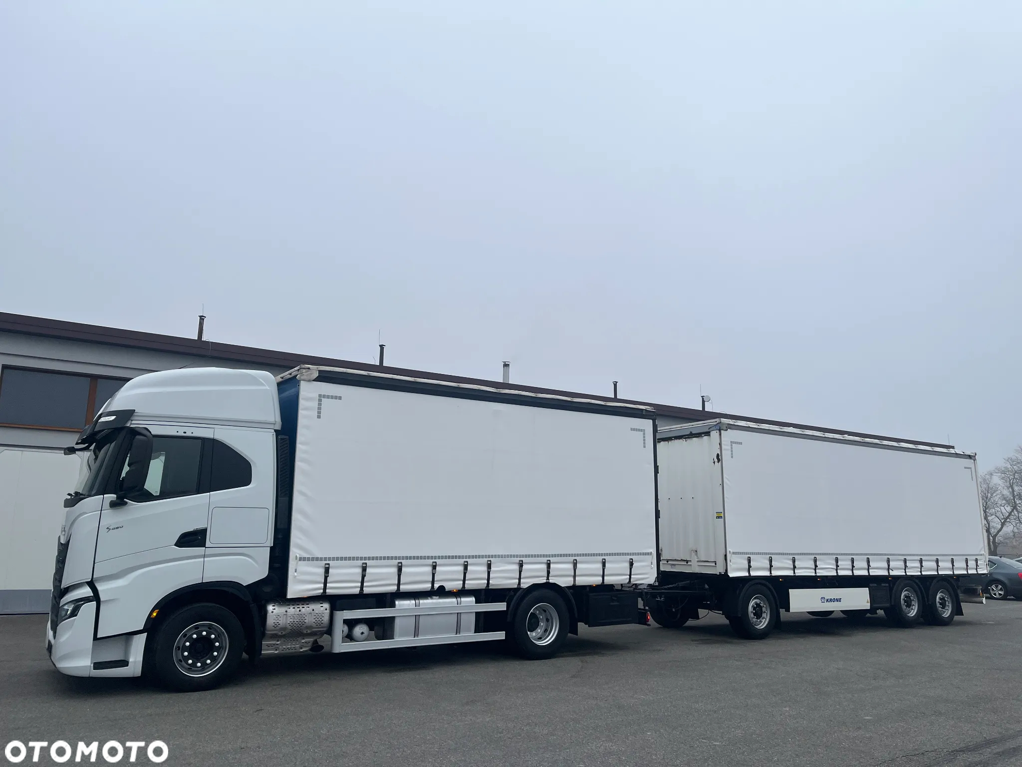 Iveco S-Way 480, Retarder + Krone 3-osie 2016, 38palet,  Zsuwane dachy, Z Niemiec - 2