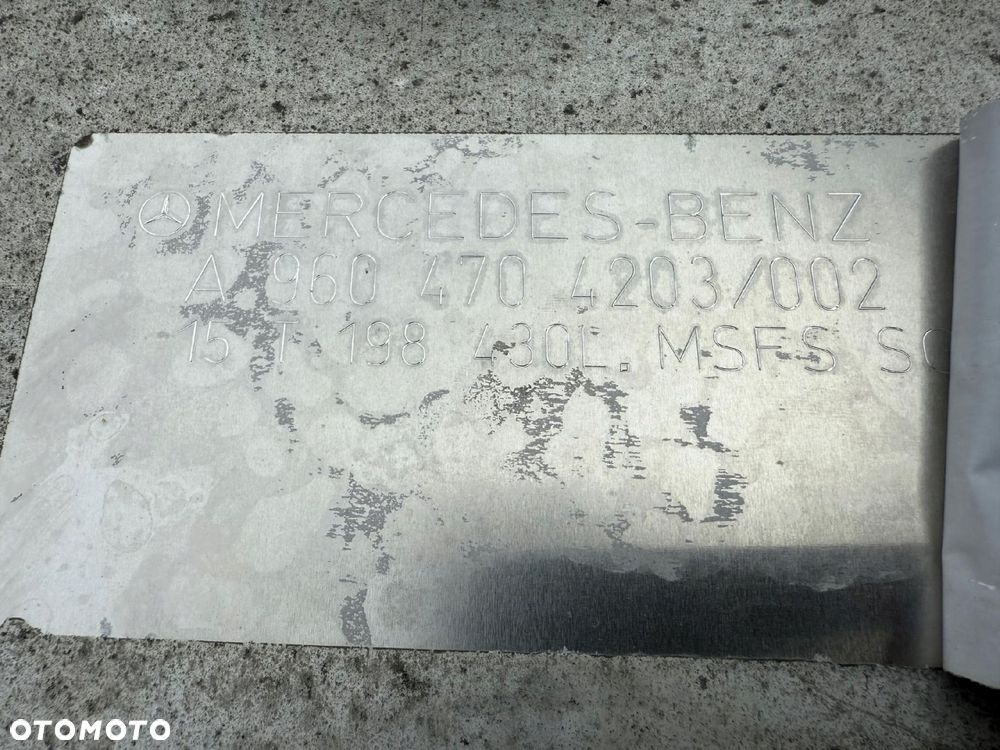 Actros mp4 MERCEDES A9604704203 ZBIORNIK PALIWA 430L ORYGINAŁ - 6