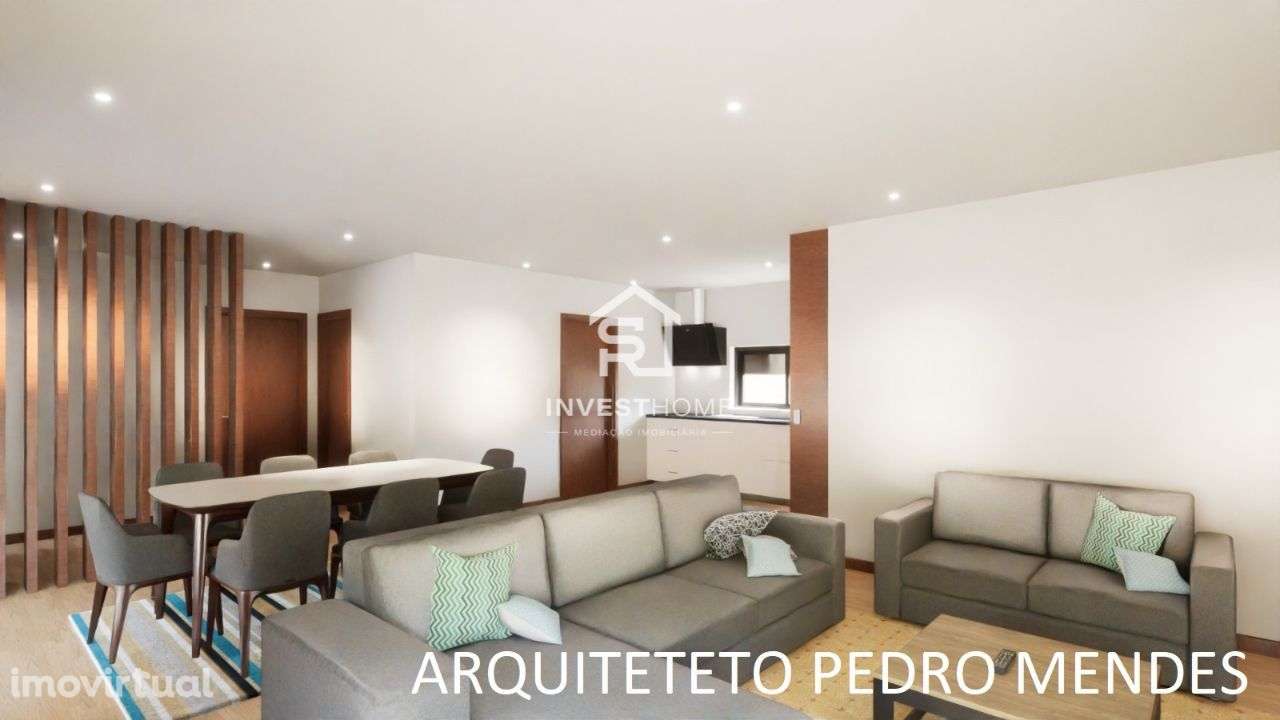 Moradia Térrea T3 | Nova | Piscina | Projeto Chave na Mão - Grande imagem: 4/6