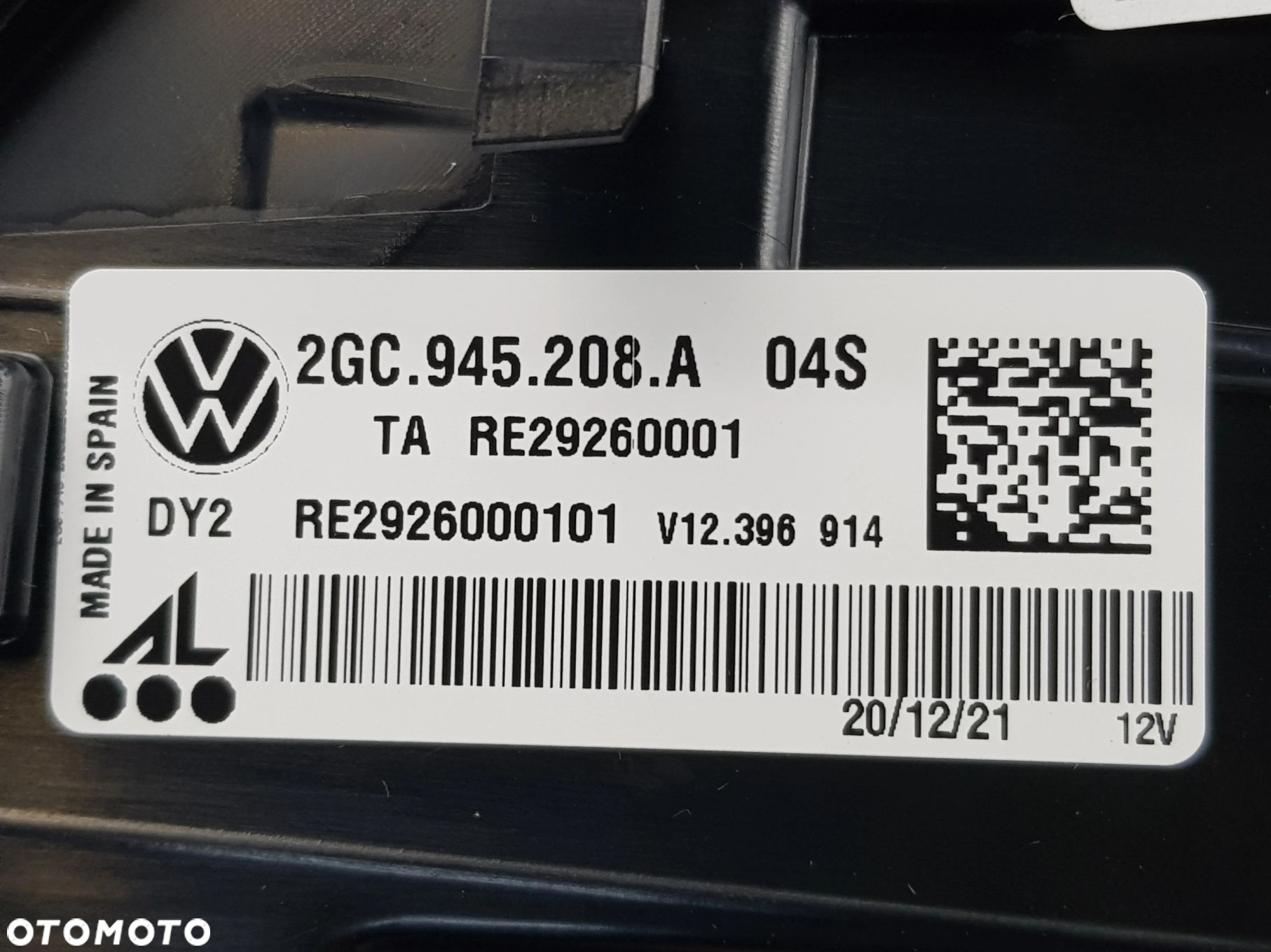 NOWA ORYGINALNA Lampa Prawy Tył Volkswagen T-Roc Cabrio 2GC945208A - 10