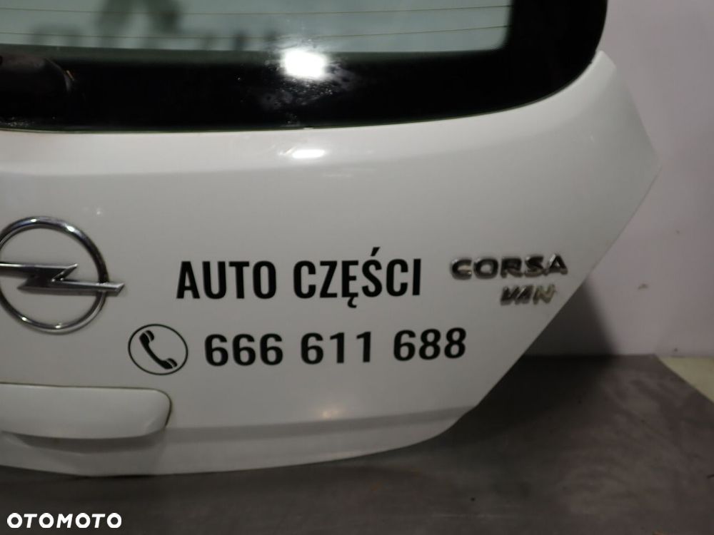 KLAPA TYŁ BAGAŻNIKA OPEL CORSA-D-VAN 1.3 - 7