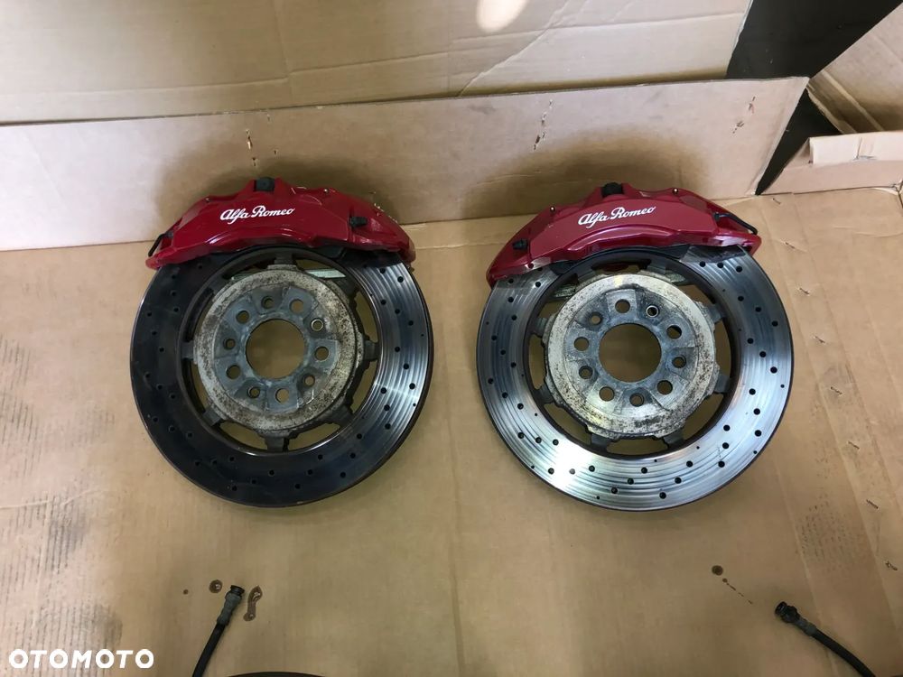 ZACISKI ZACISK HAMULCOWY TARCZA  ALFA ROMEO STELVIO QV GWA!!! - 3