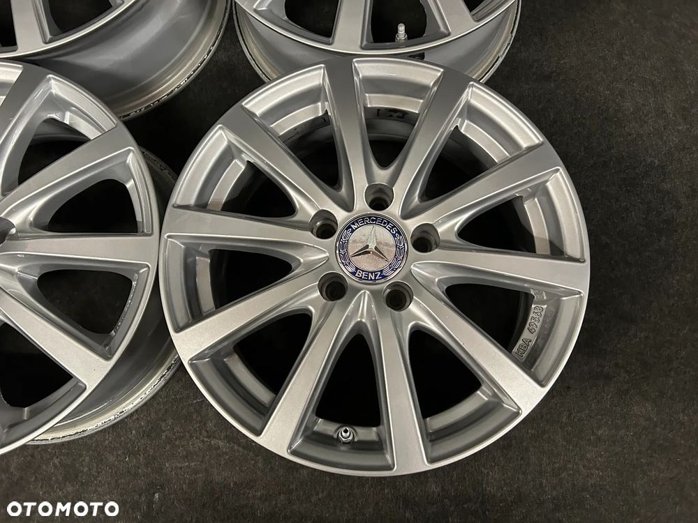 Alufelgi Mercedes A-Klasa W169, W176, B-Klasa W245, W246, Vito 16 cali 5x112 4szt. Łądne z czujnikami! - 9