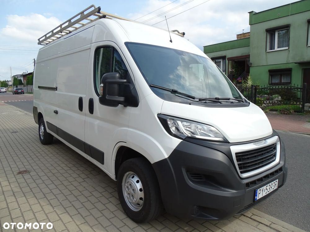 Peugeot Boxer163 KONIE, L3 H2 ,Klimatyzacja , paka długa 3,75 metra , bagażnik dachowy- , - 2