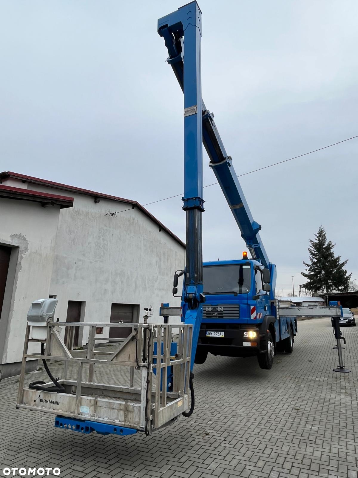 MAN Podnośnik Koszowy 37 Metrów Zwyżka 28 W Bok UDT na rok Pilot !Ruthmann T370 Niemcy! Jak Wumag Multitel GSR - 8