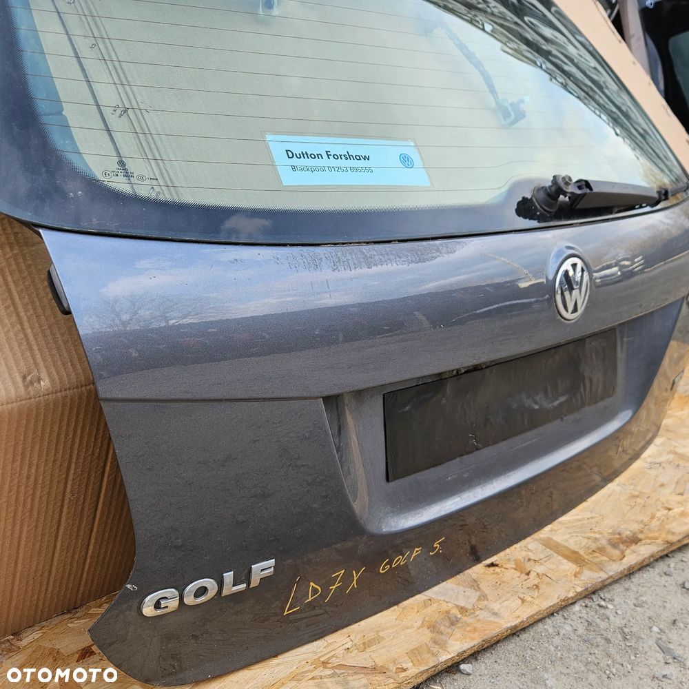 VW GOLF V 5 KOMBI KLAPA BAGAŻNIKA LD7X - 4