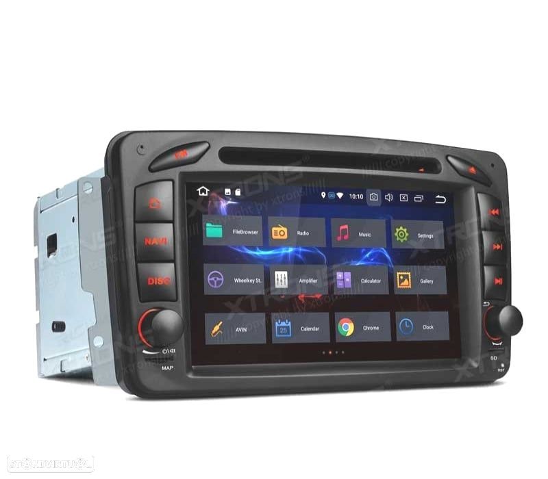 AUTO RÁDIO 7" ANDROID 10.0 OCTA-CORE MULTIMEDIA DVD PARA MERCEDES-BENS - 4