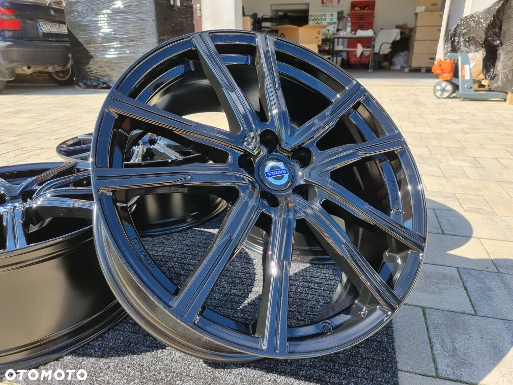 Volvo 18 Felgi Nowe Alu 5x108 V40 V60 S60 XC70 V50 S80 S40 C30 Czarne - 7