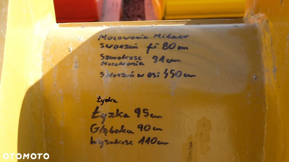 łyżka skalna do gruzu do kopania cat 320 - 7