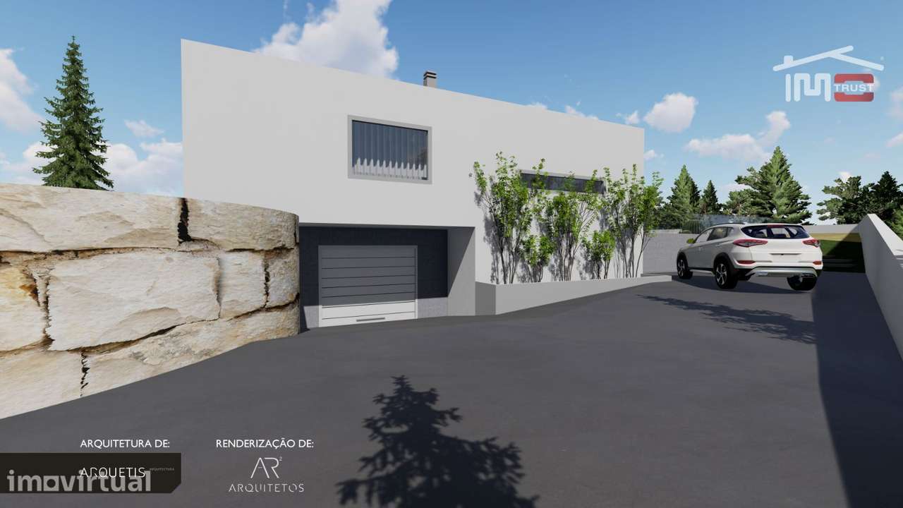 Moradia T3 em Construção (3 suites e piscina) | Valinho de Fátima - Grande imagem: 3/7