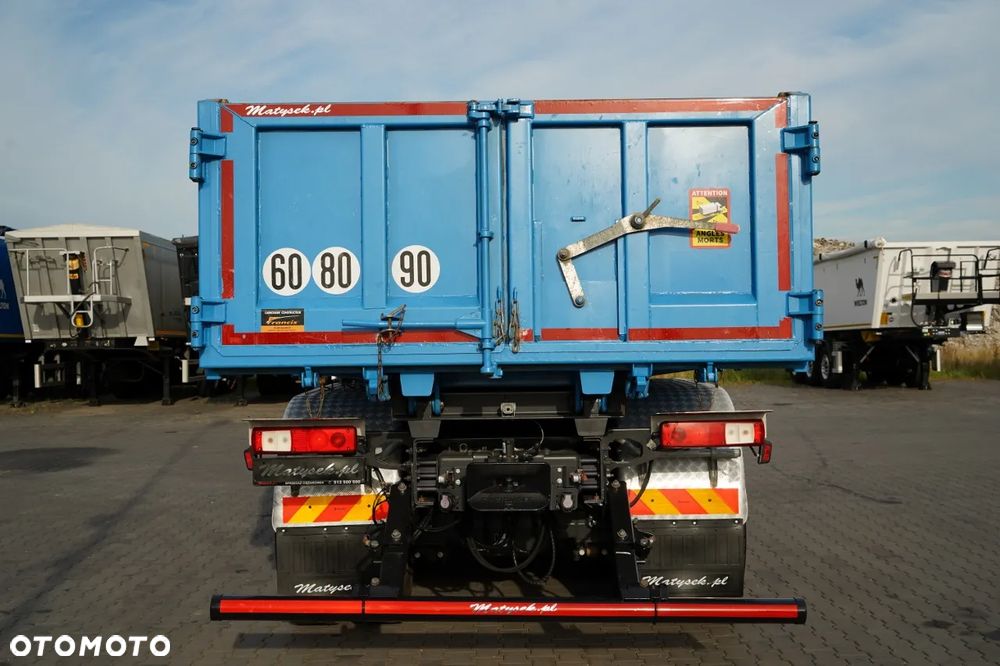 Renault C 430 / 6X4 / WYWROTKA 5.5 M + HDS ATLAS 240.2 A5 / WYSIĘG 14.5 M / MAX UDŹWIG 4520 KG / STEROWANIE RADIOWE / ROTATOR / WIDŁY DO PALET / 2020 ROK - 17