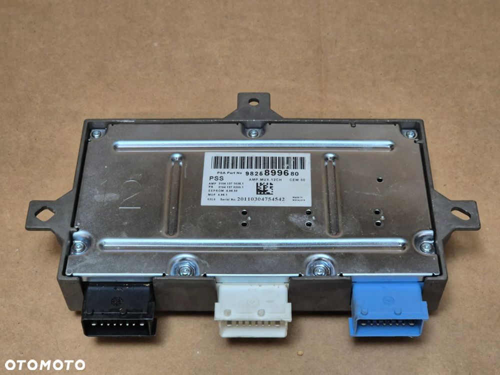 Wzmacniacz audio Opel Grandland X 9825899680 - 2